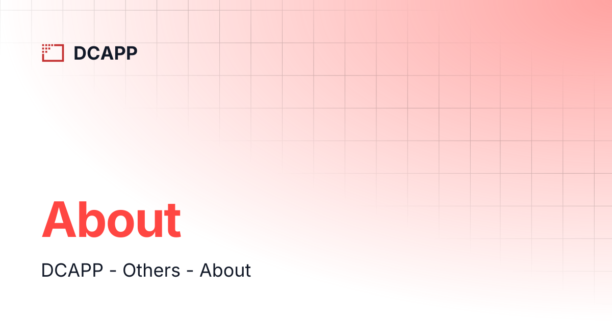 About | DCAPP