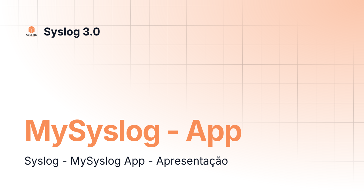 MySyslog - App | Syslog 3.0